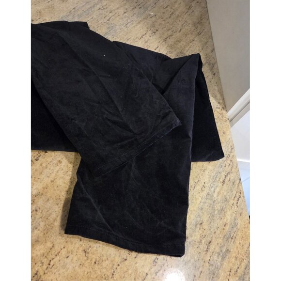 Charter Club Womens 18W Velvet Pants Stretch Straight Leg 38x31" - Picture 10 of 11